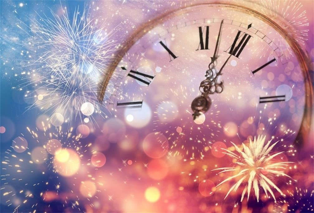 New Year Fancy Big Clock