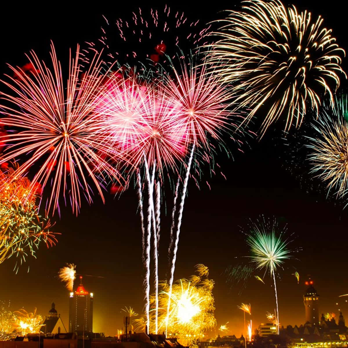 New Year Fireworks Display Picture