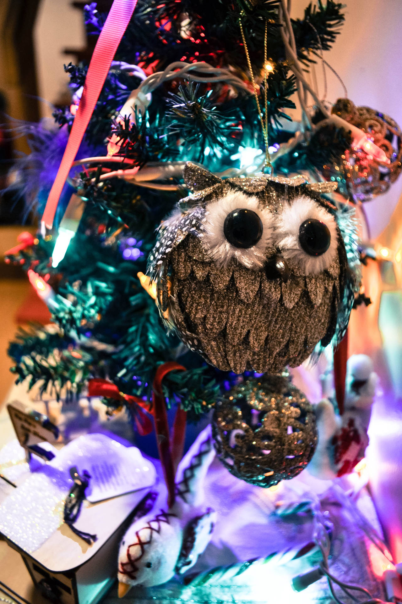 New Year's Ornament Toy Owl