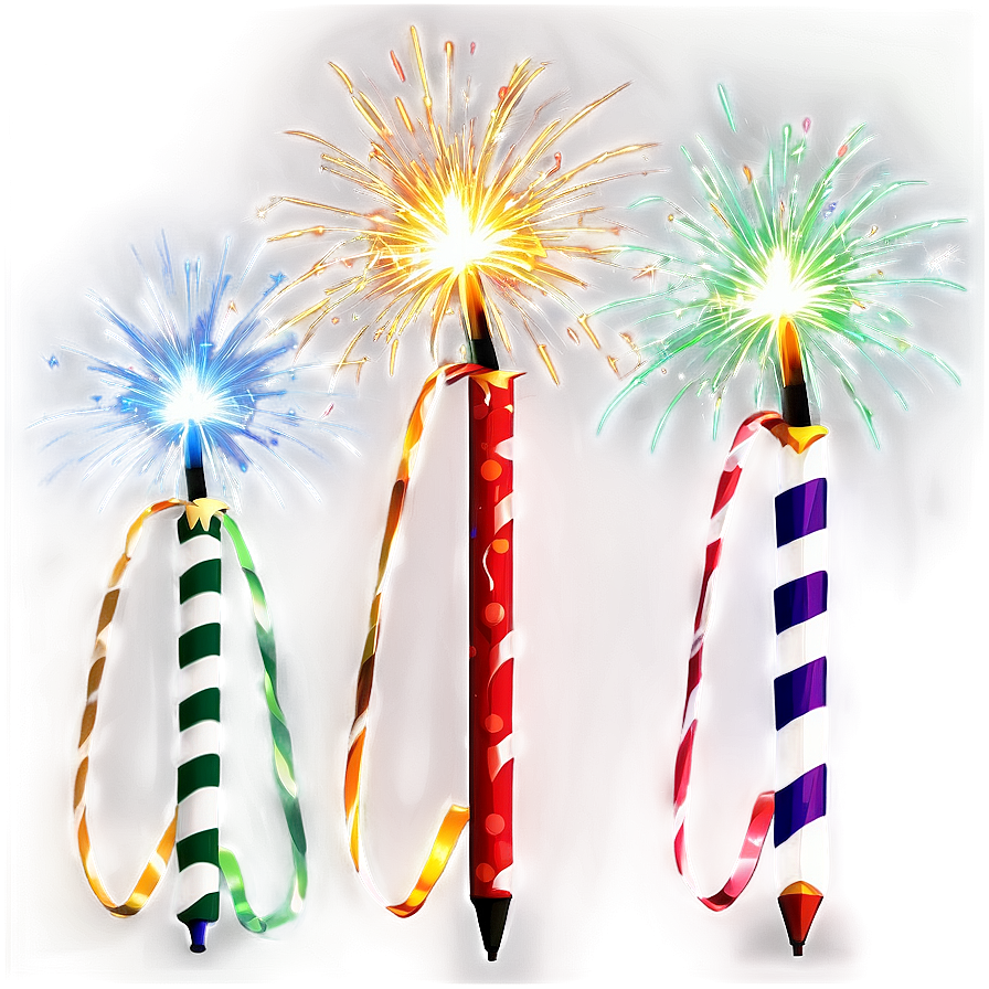 New Year Sparklers Png Qgx36 PNG