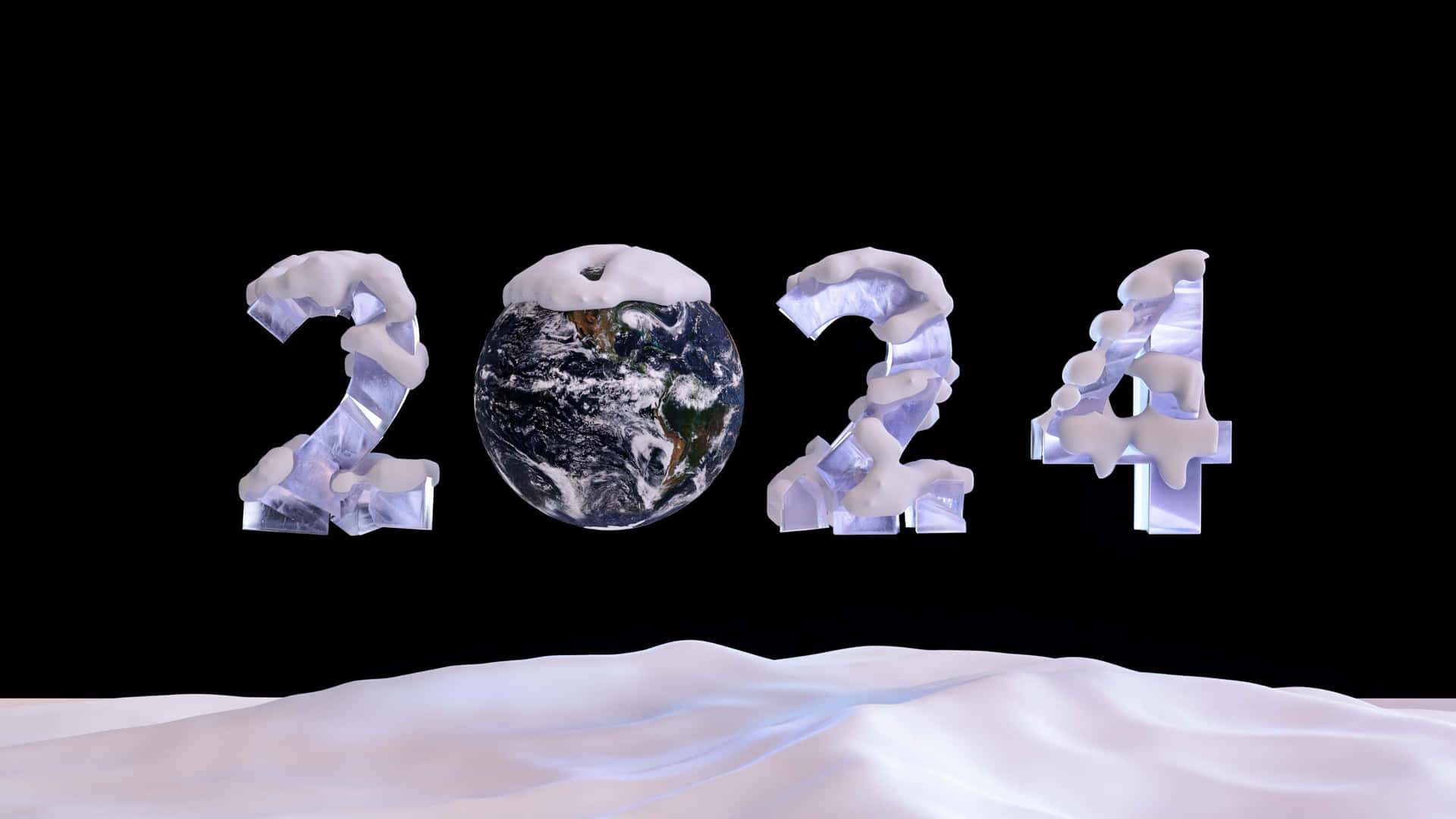 New Year2024 Celebration Concept Wallpaper