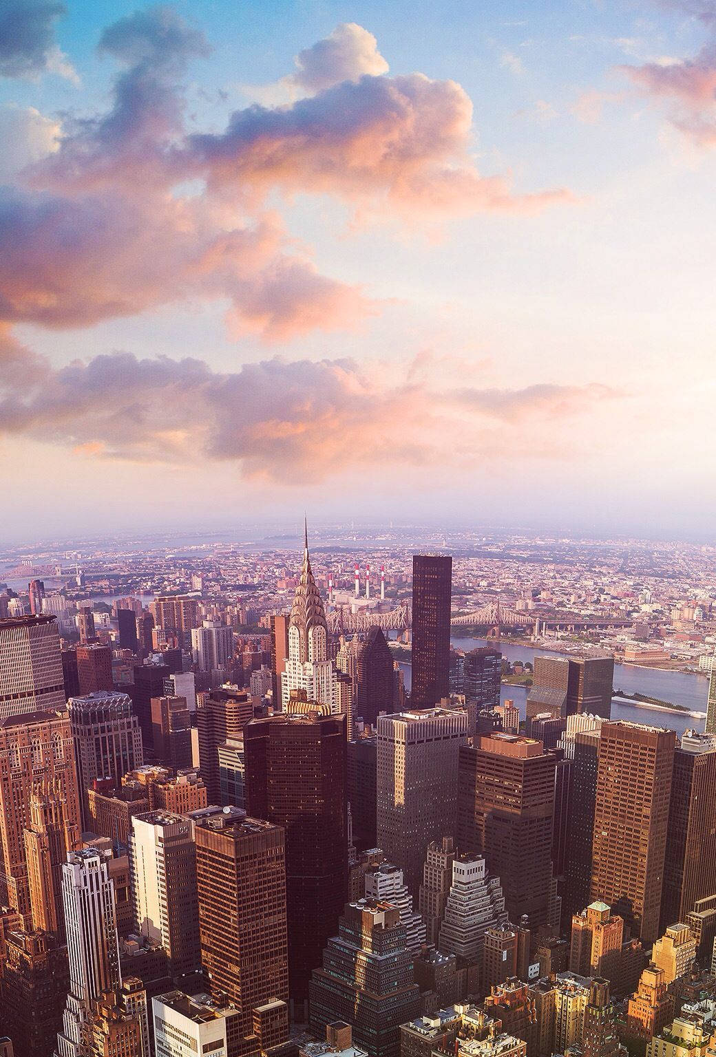 Newyork Estetisk Skyline Wallpaper