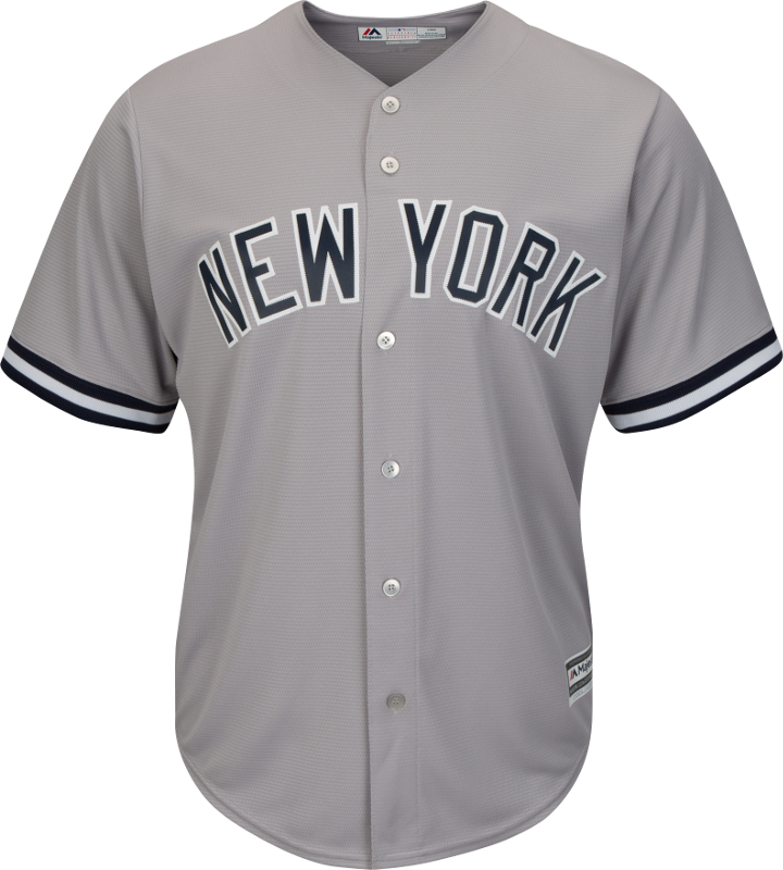 New York Baseball Jersey PNG