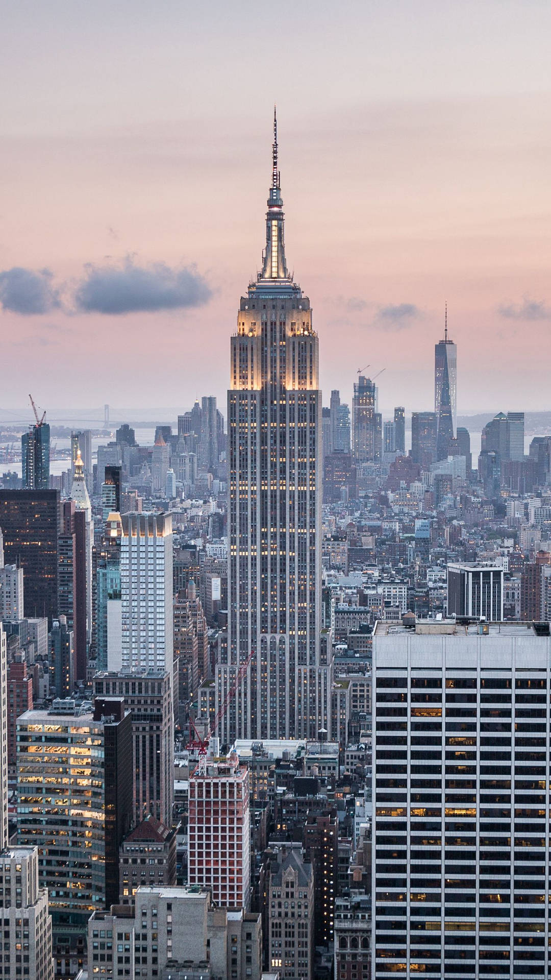 New York City Iphone X Empire State Building Wallpaper