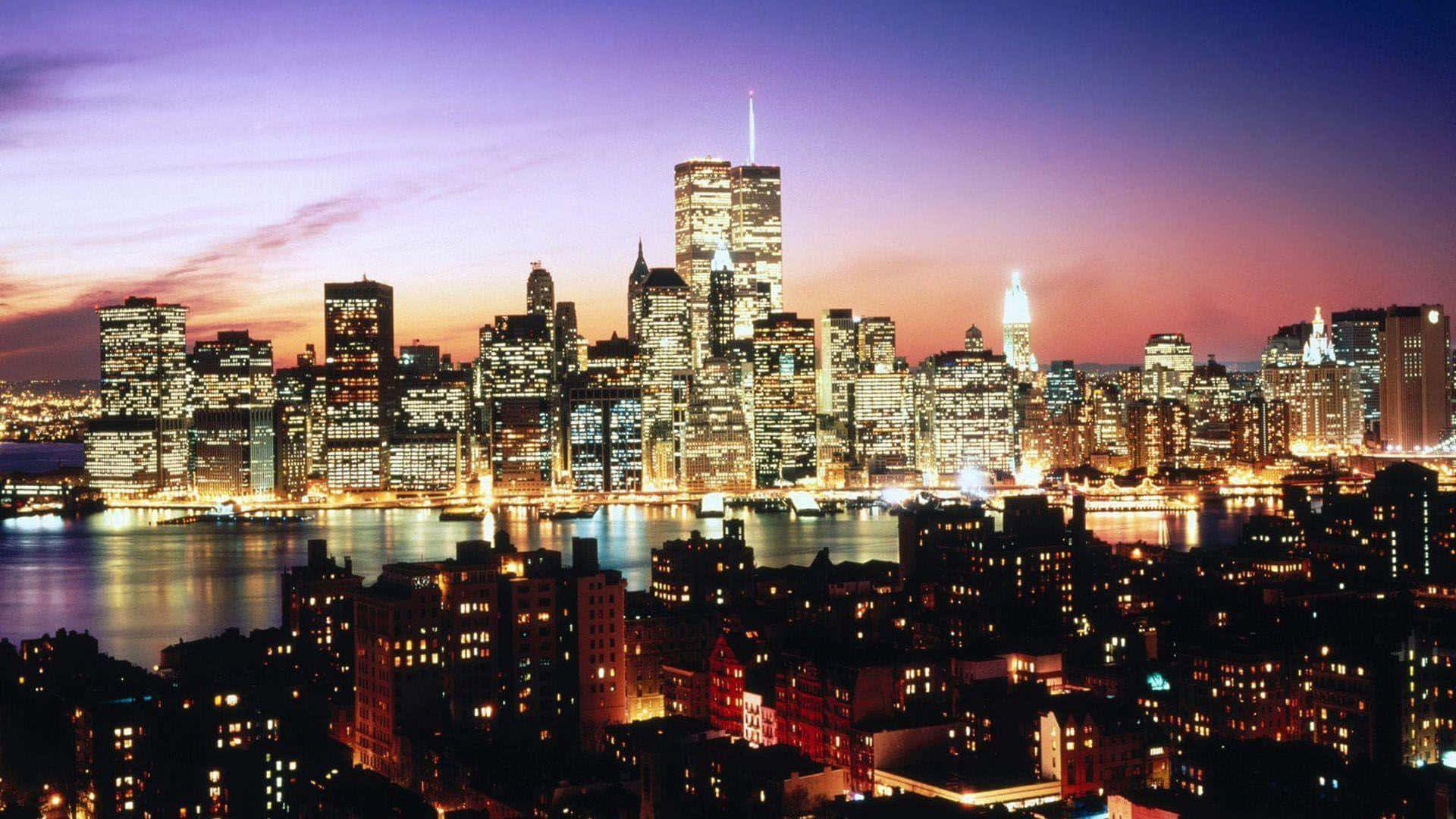 Marvelous View New York City Laptop Wallpaper