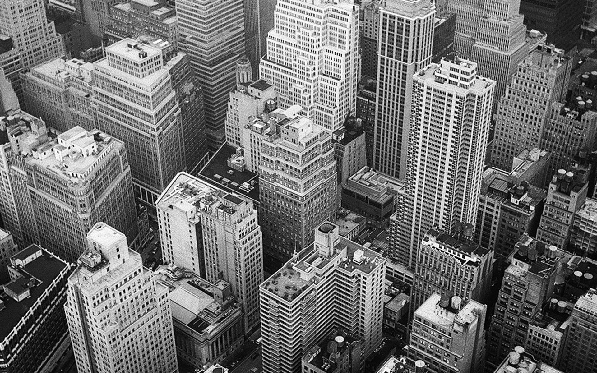 New York City Manhattan High Rise Buildings Wallpaper