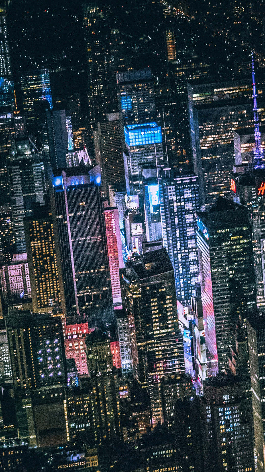 Nuevayork De Noche, Iphone Colorido. Fondo de pantalla