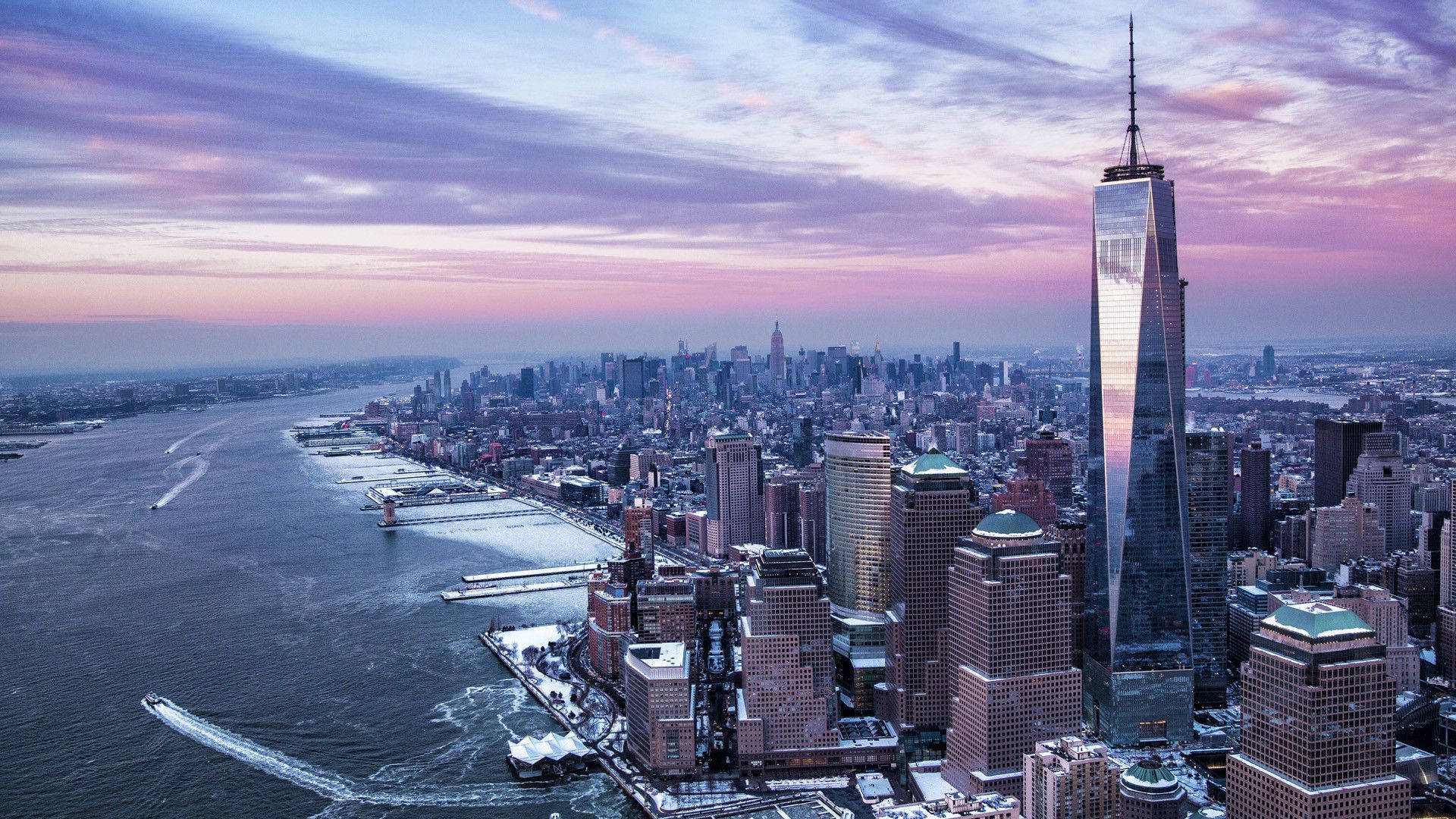 New York City One World Trade Center Wallpaper