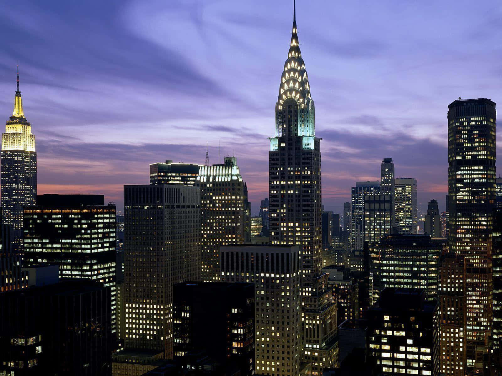 The Gleaming Skyline of NYC