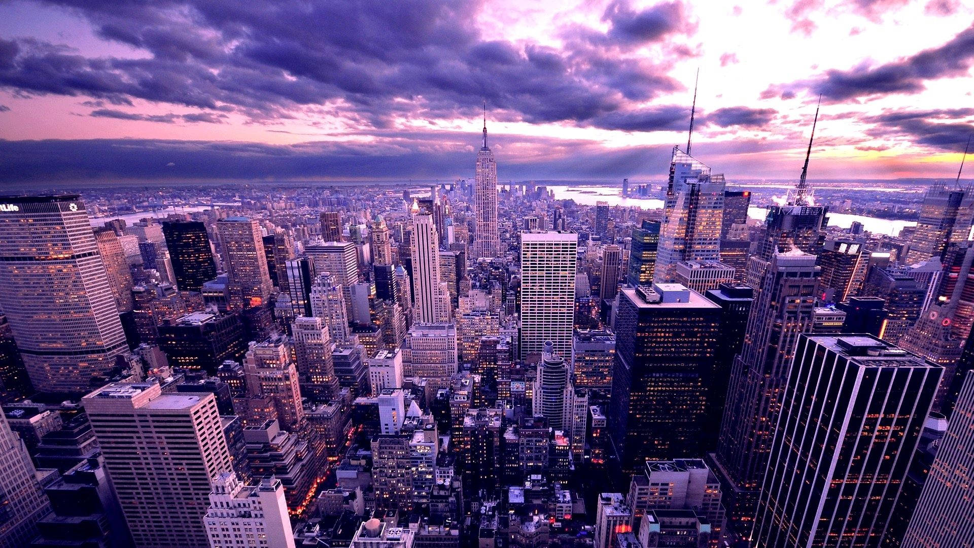 The Manhattan Skyline Wallpaper