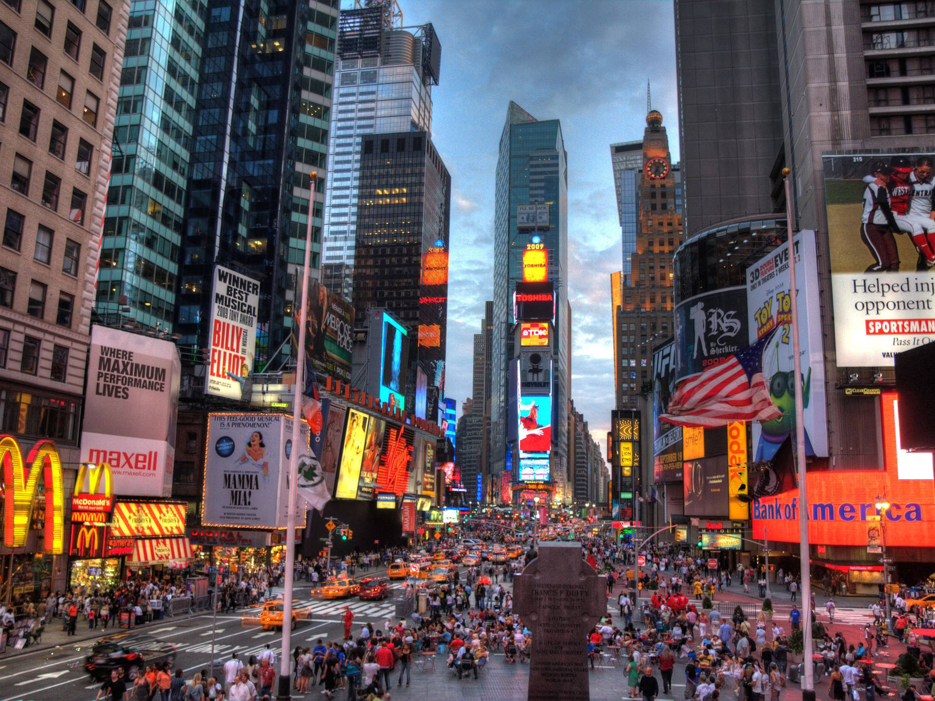 Download New York City Time Square Wallpaper 