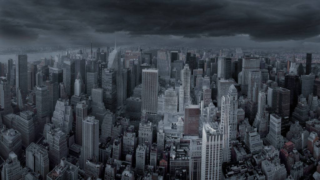 New York Dark Skies 4k Desktop
