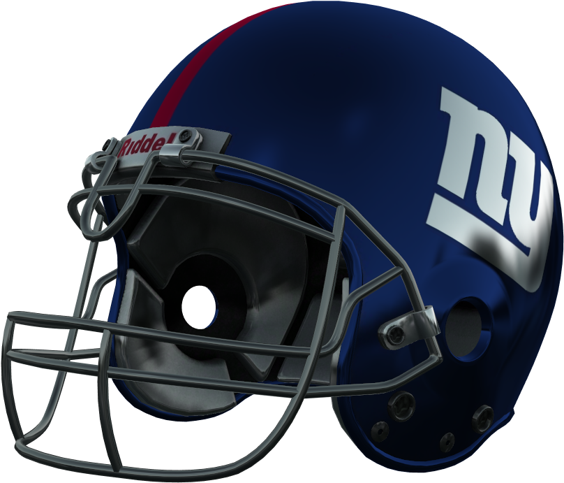 New York Football Helmet PNG