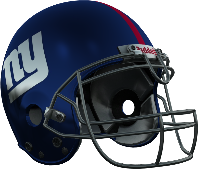 New York Football Helmet PNG