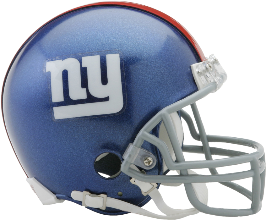 New York Giants Football Helmet PNG