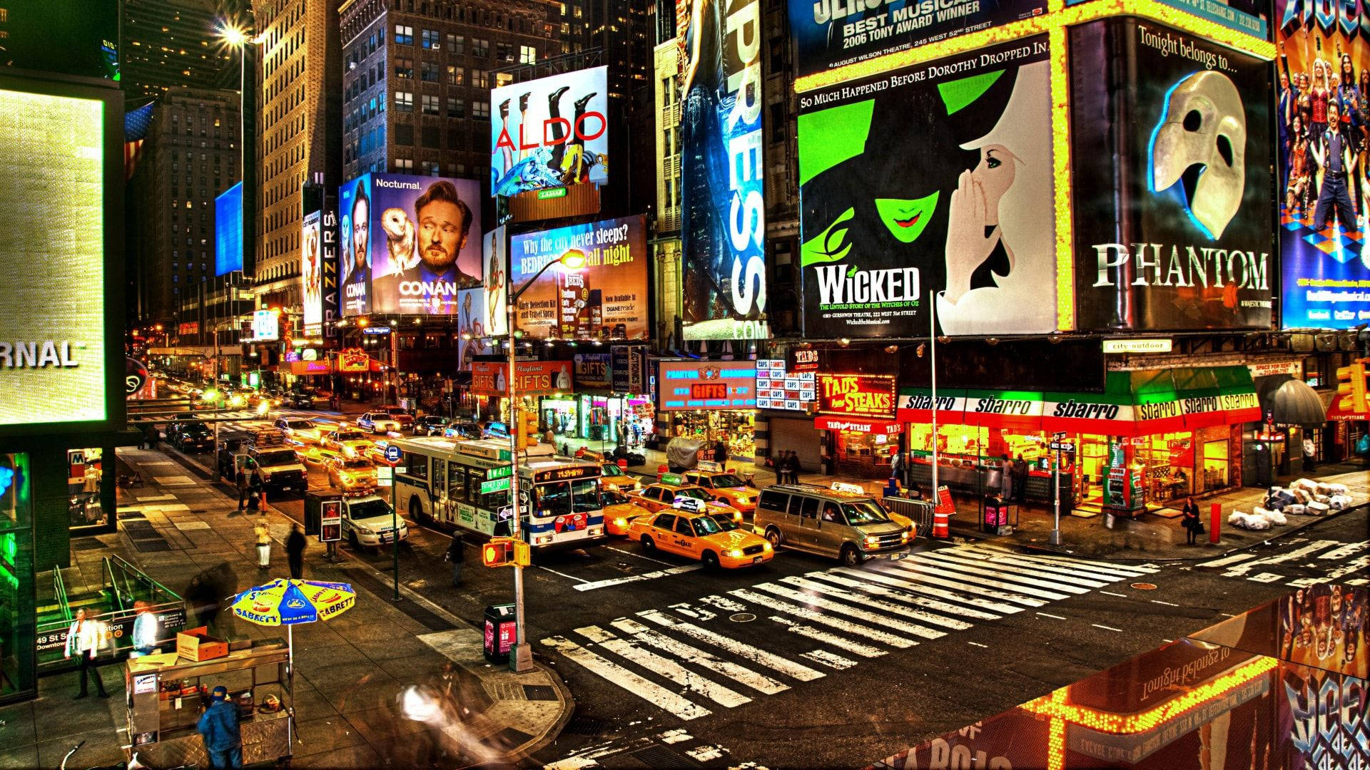 New York Hd Glamorous Broadway