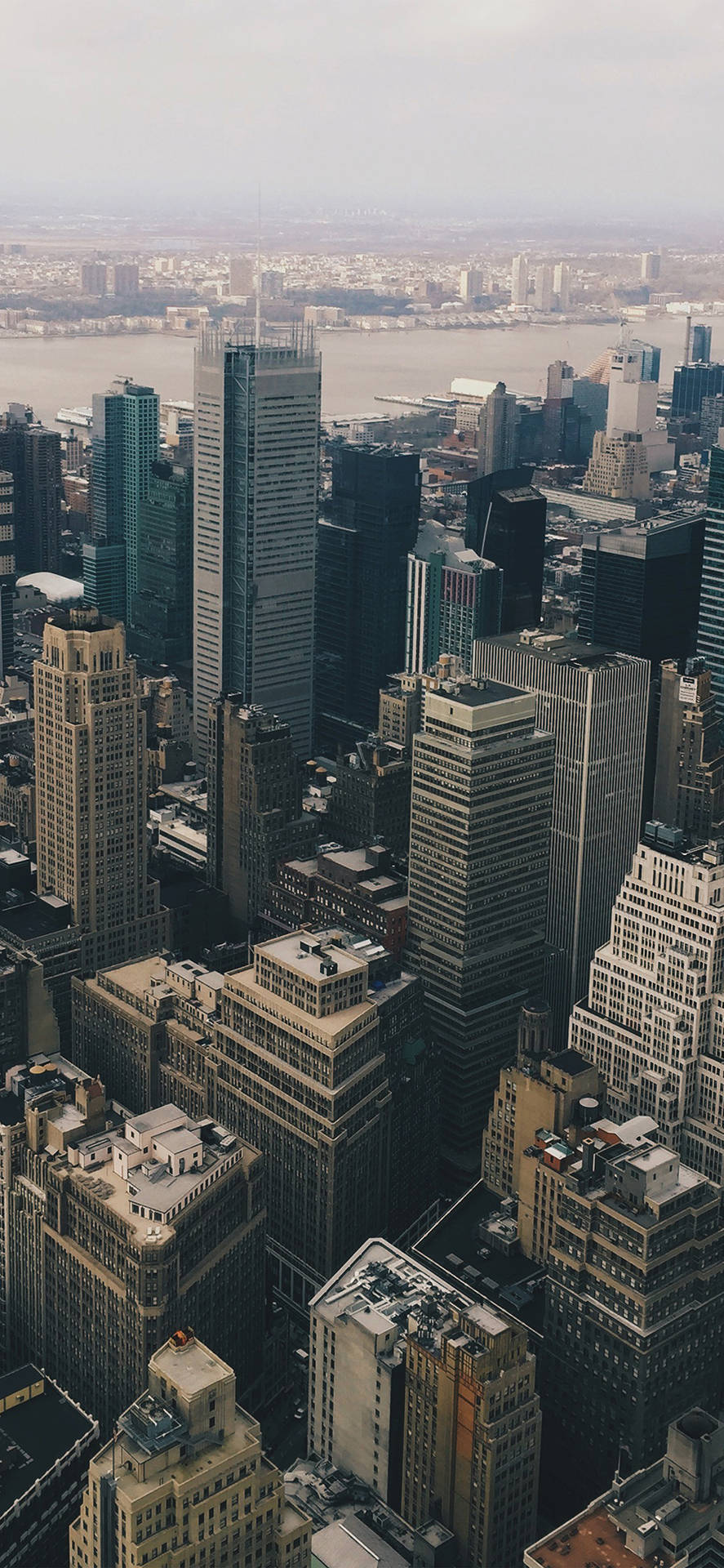 Erkundensie Die Schönheit Der Stadt New York Mit Diesem Hochauflösenden Iphone-hintergrundbild. Wallpaper