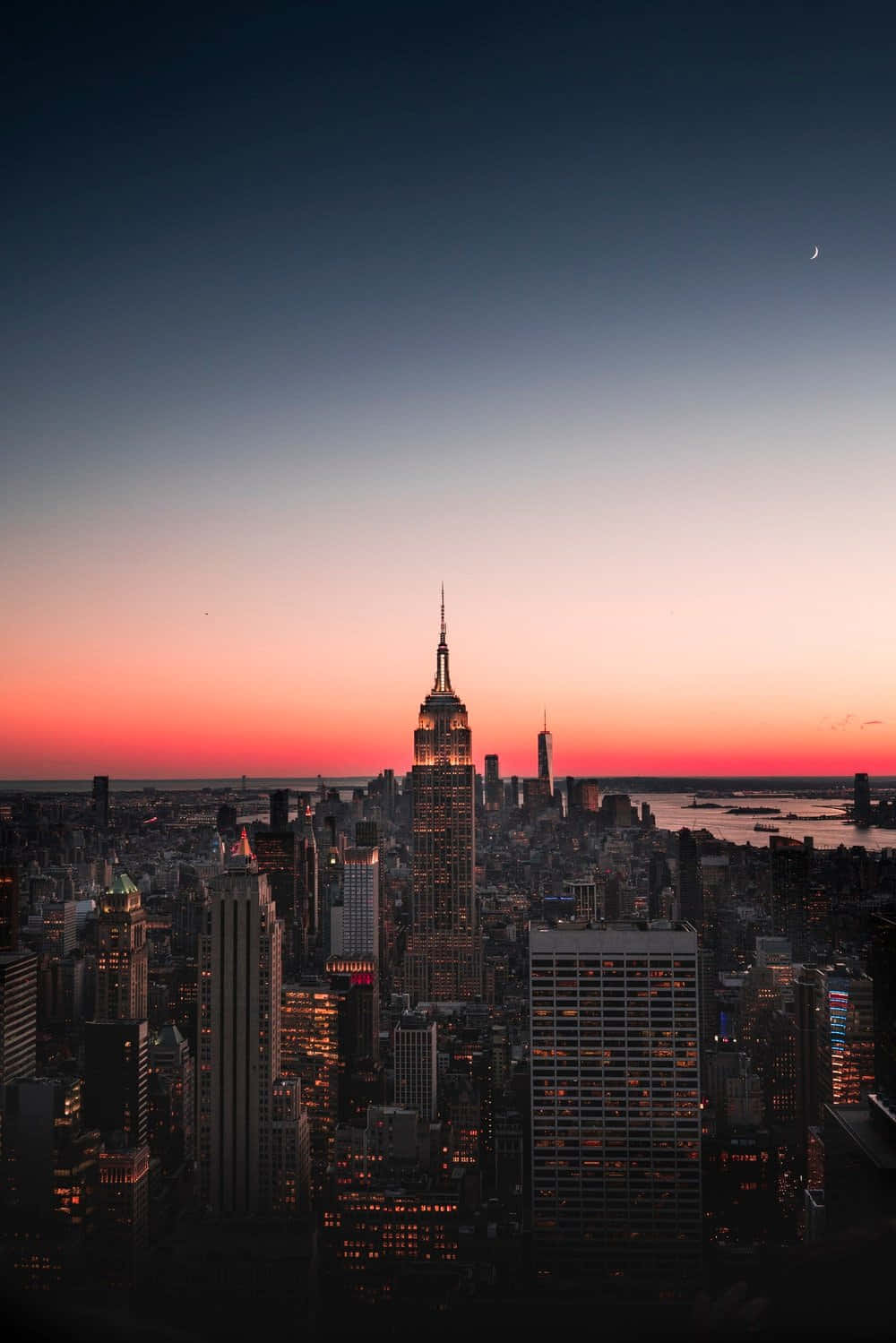 New York City Skyline Iphone X Wallpaper