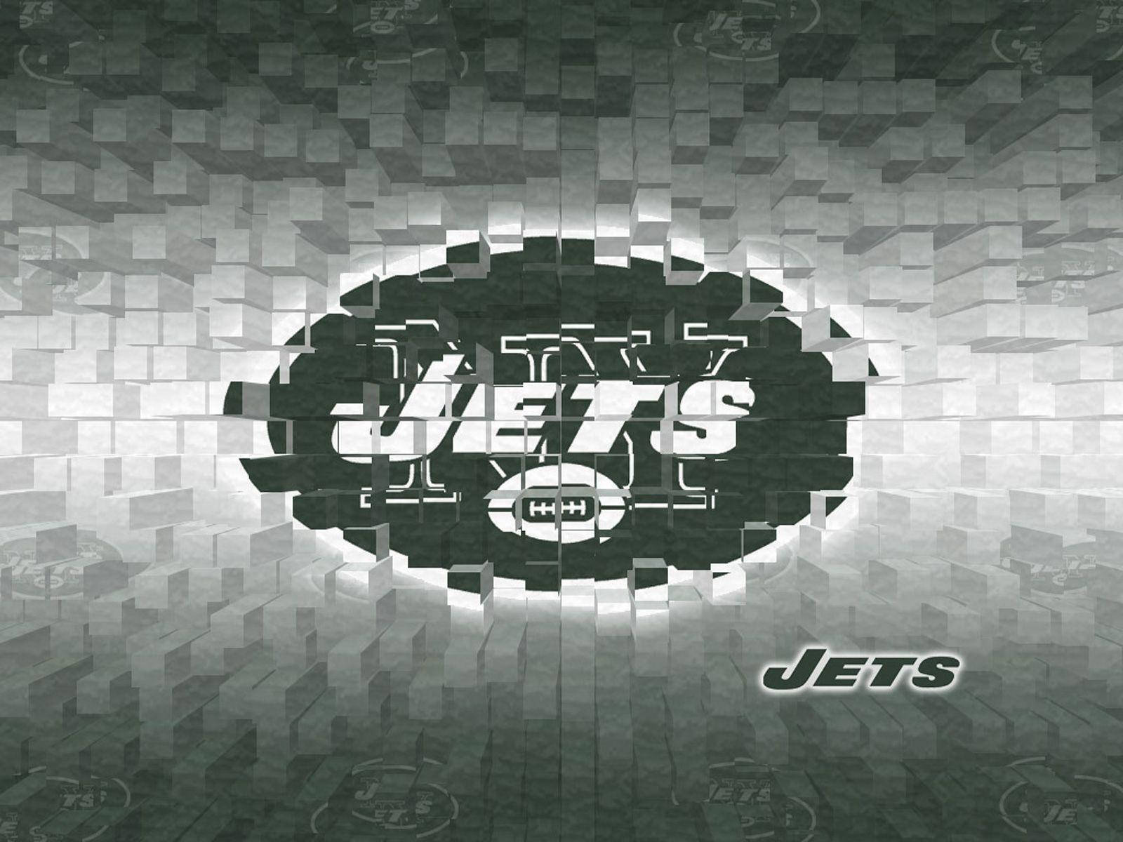 Ny Jets Blocks Tapet Wallpaper