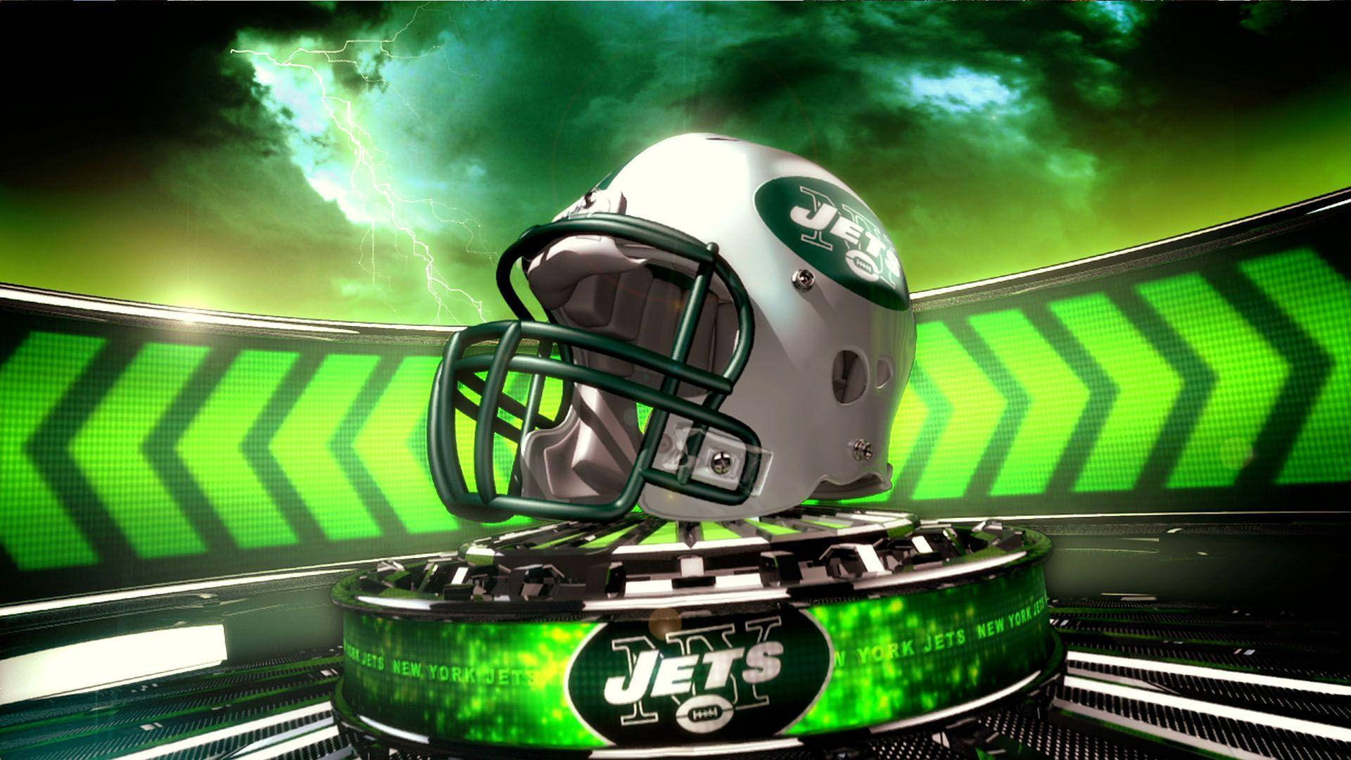 New York Jets Helmet Smoke Wallpaper