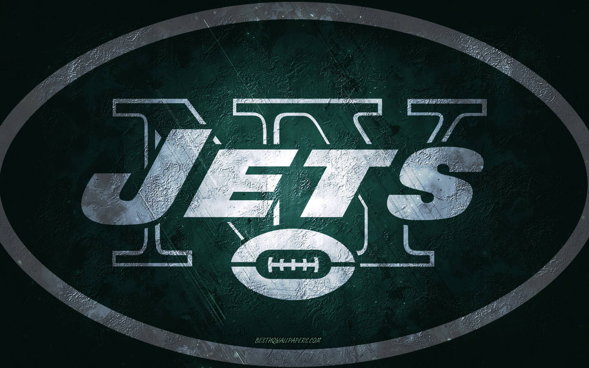Logodella Squadra Di Football Americano New York Jets Nfl. Sfondo