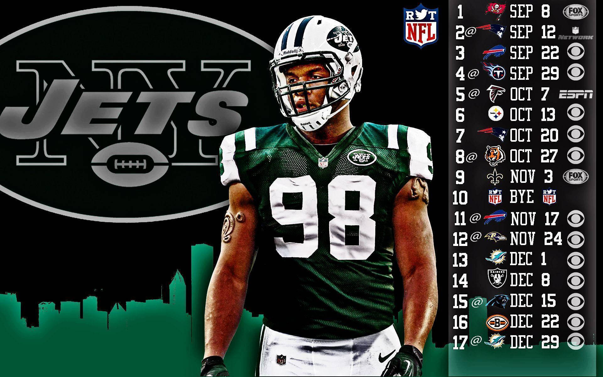 New York Jets Sheldon Rankins Wallpaper