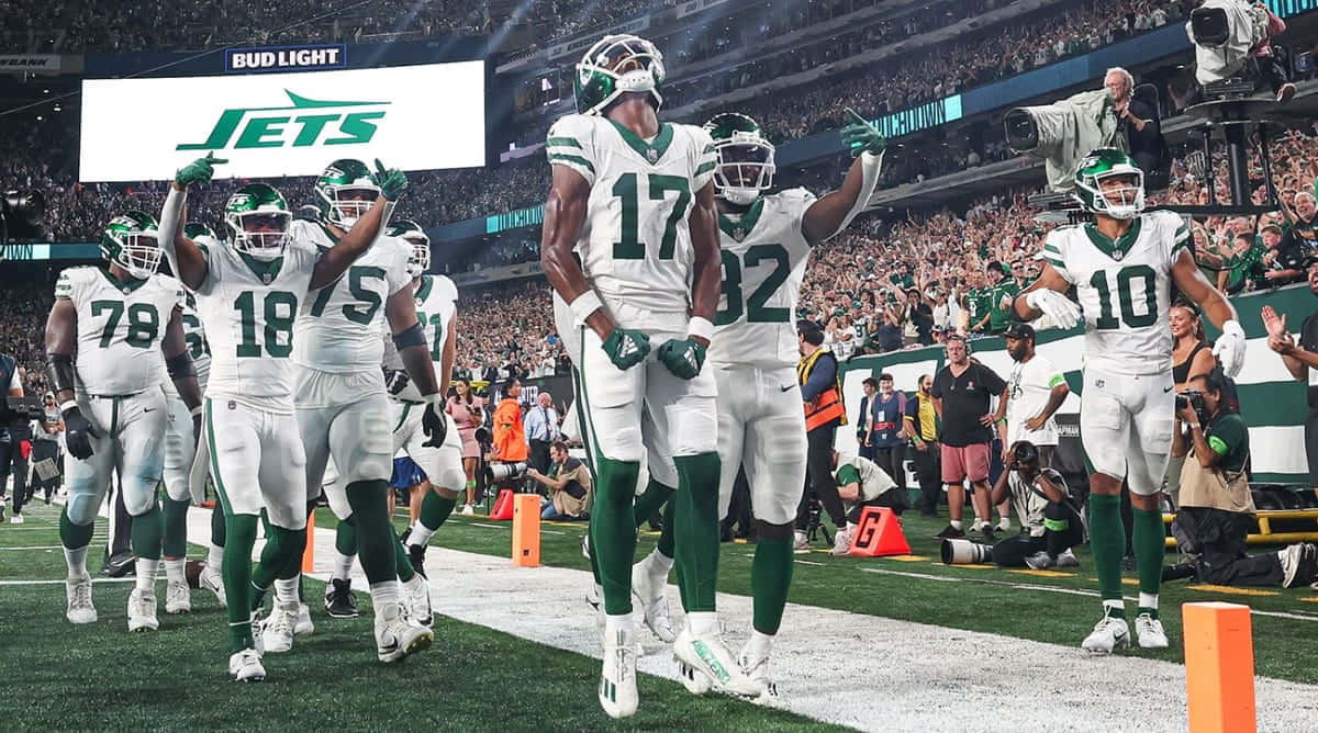 New York Jets Team Celebration Wallpaper