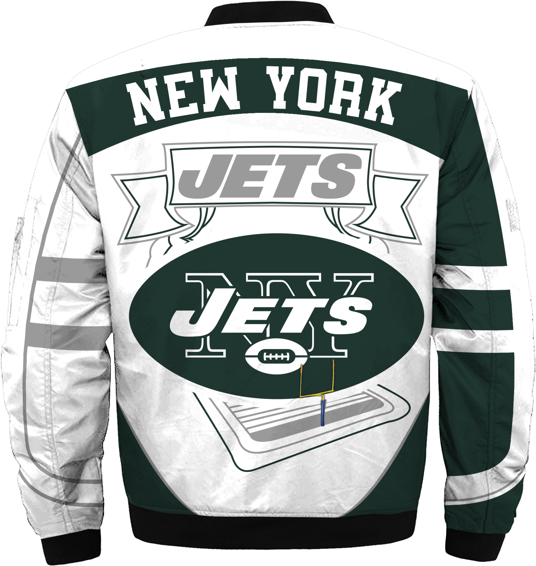 New York Jets Varsity Jacket Design PNG