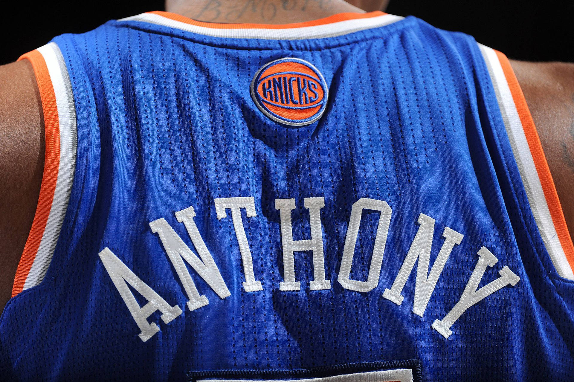 New York Knicks Anthony Jersey