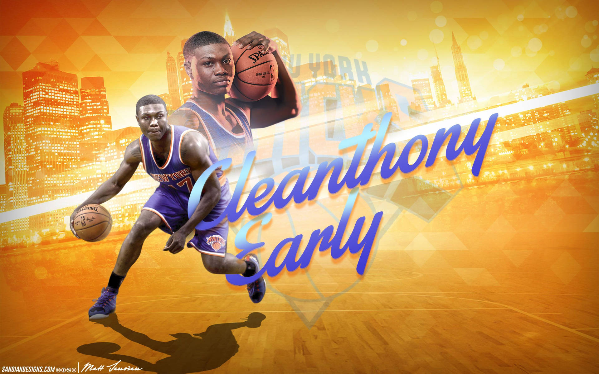 New York Knicks Cleanthony Early Wallpaper