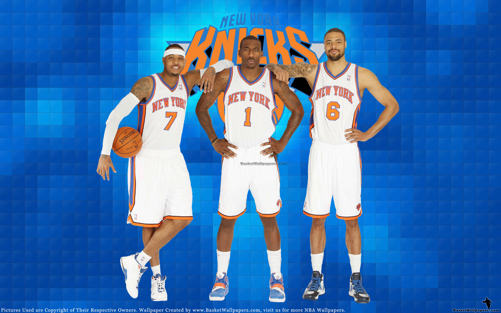 New York Knicks Player Trio