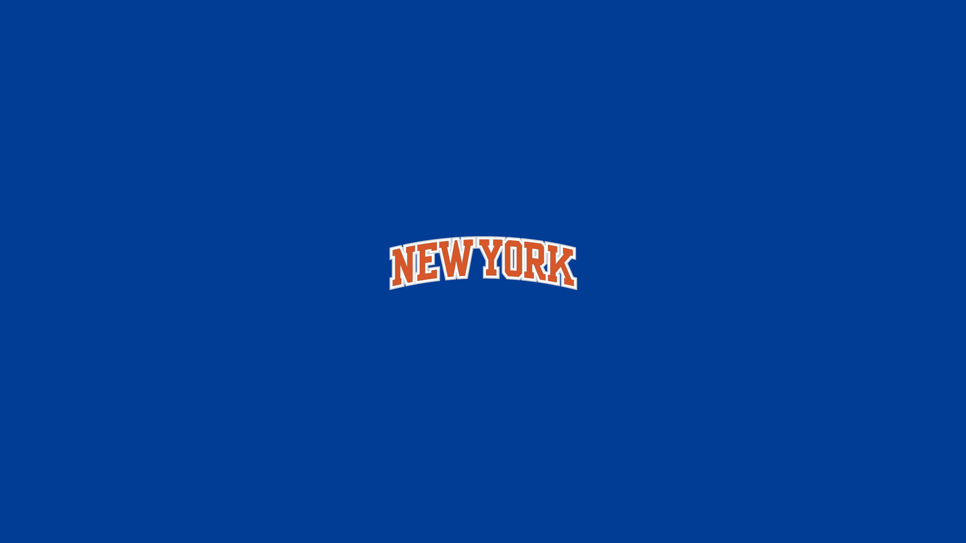 New York Knicks Simple Logo Wallpaper