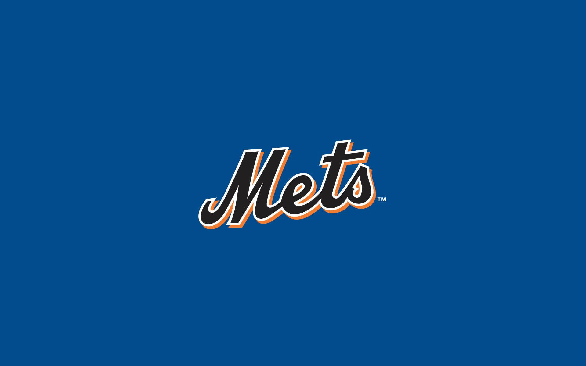 New York Mets Blue Background Wallpaper