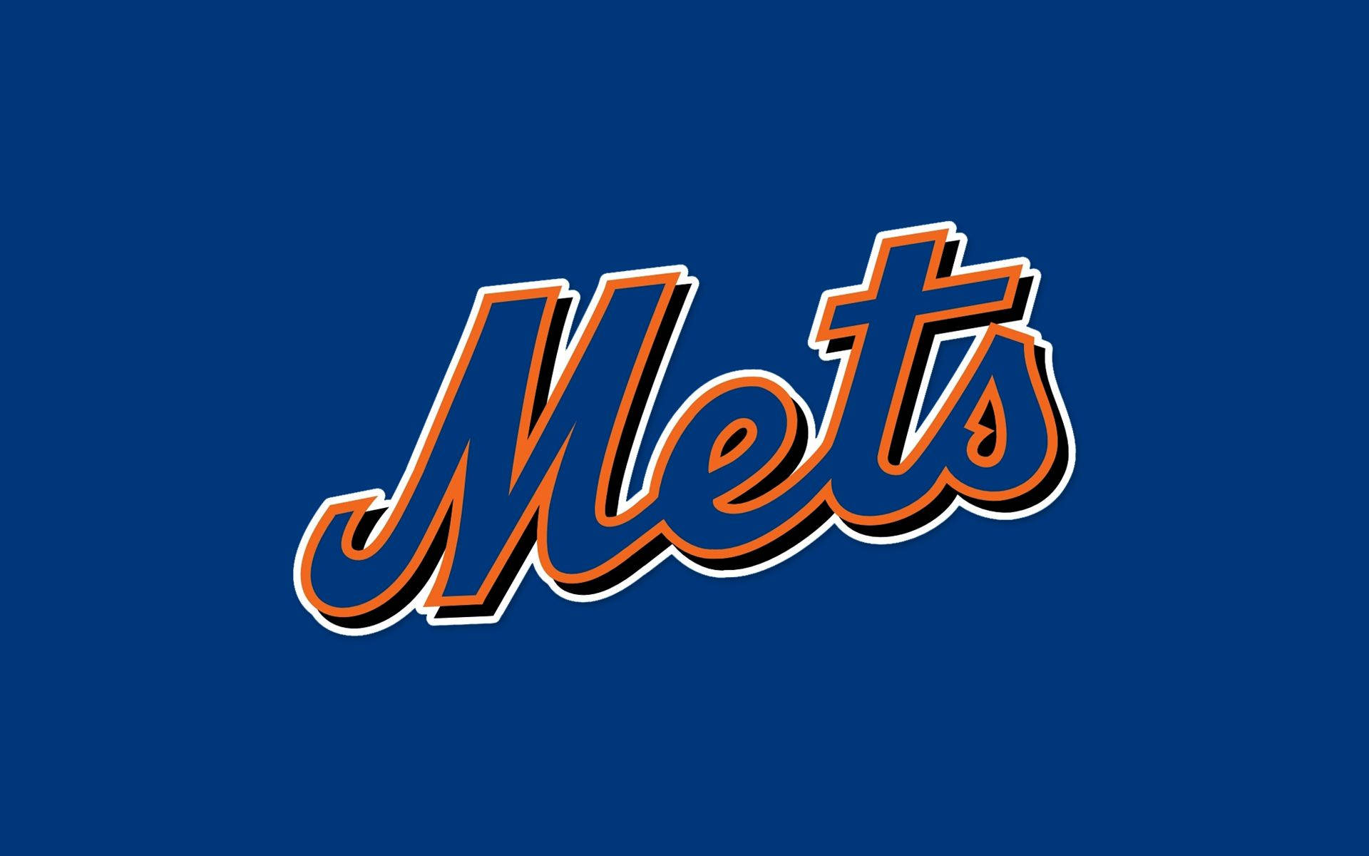 New York Mets Blue Over Blue Wallpaper