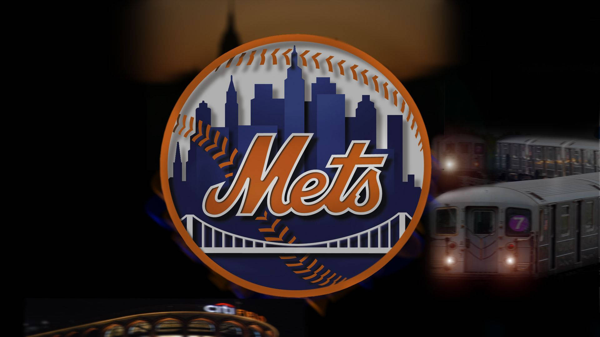 New York Mets Trains Wallpaper