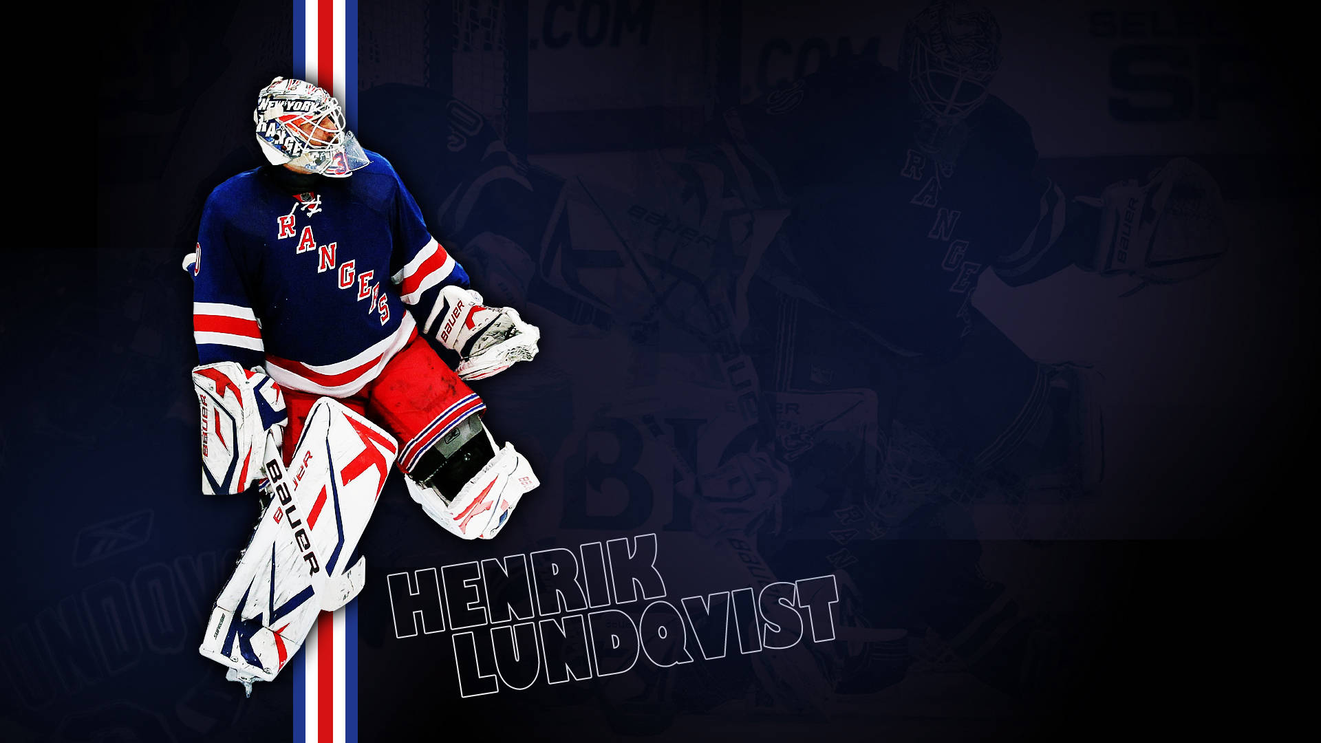 New York Rangers Henrik Lundqvist Wallpaper