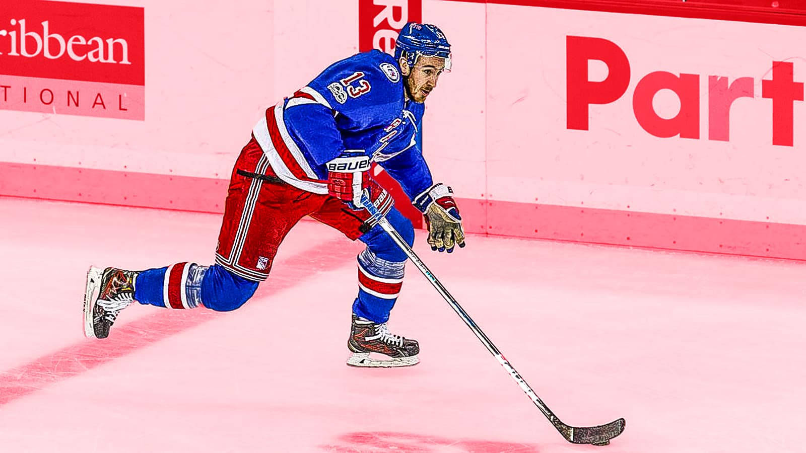 New York Rangers Ice Hockey Athlete Kevin Hayes Wallpaper