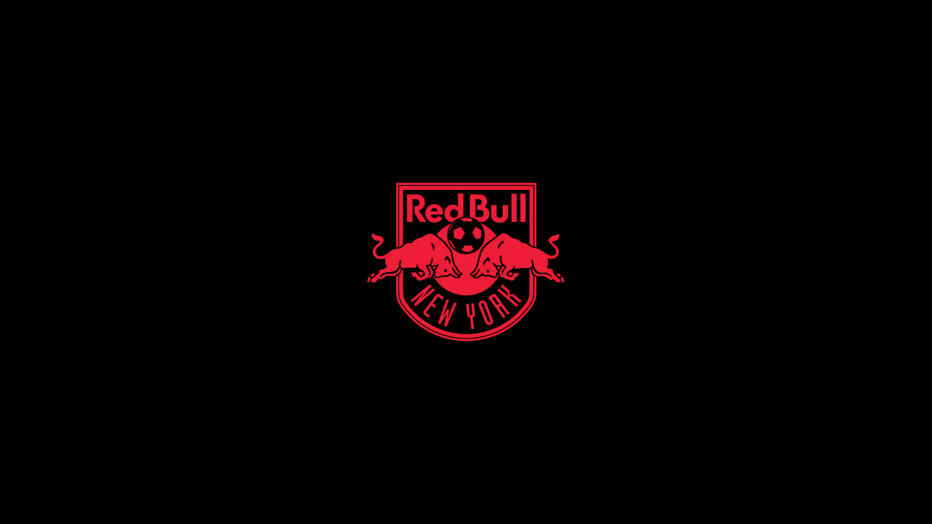 Ny Red Bulls mørkerød skrivebordsbaggrund Wallpaper