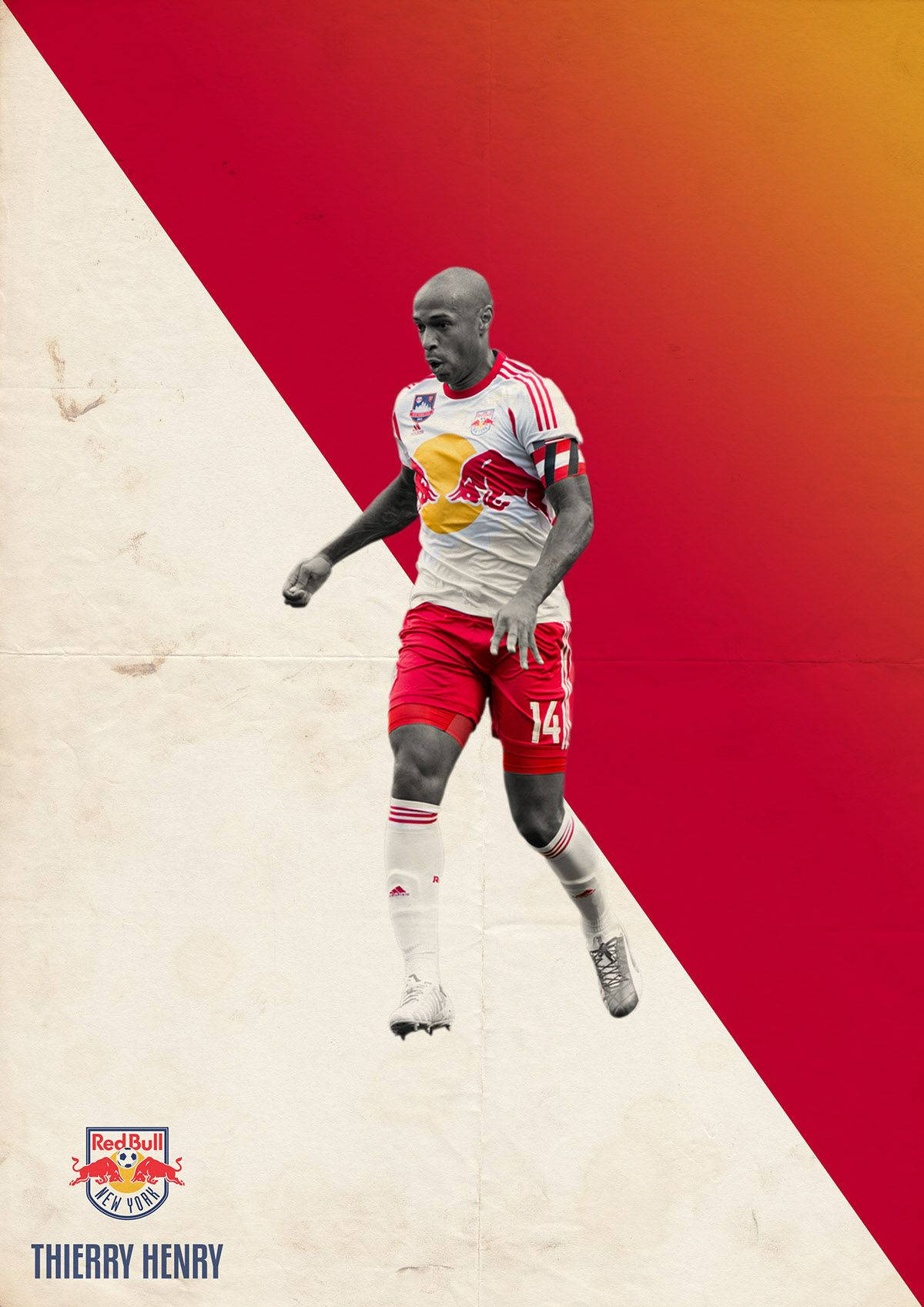 New York Red Bulls Forward Thierry Henry Wallpaper
