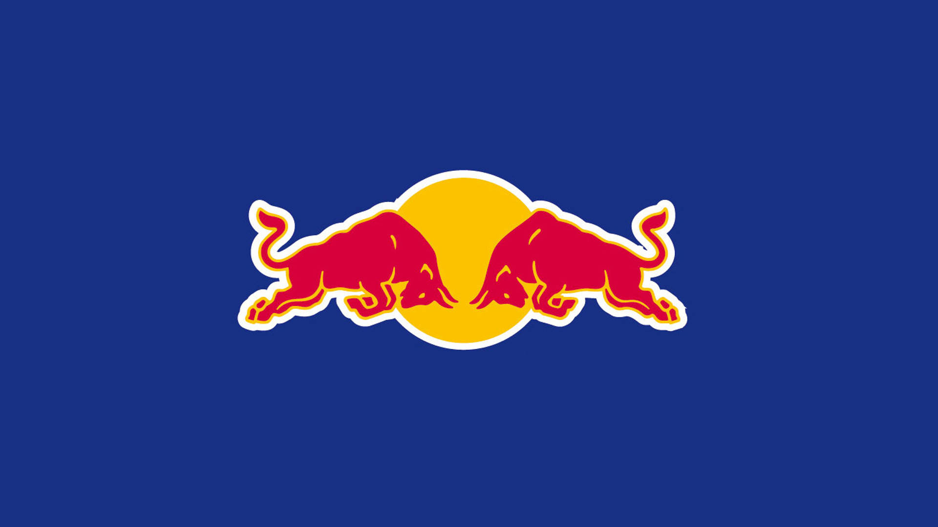 New York Red Bulls Logo Blue Background Wallpaper