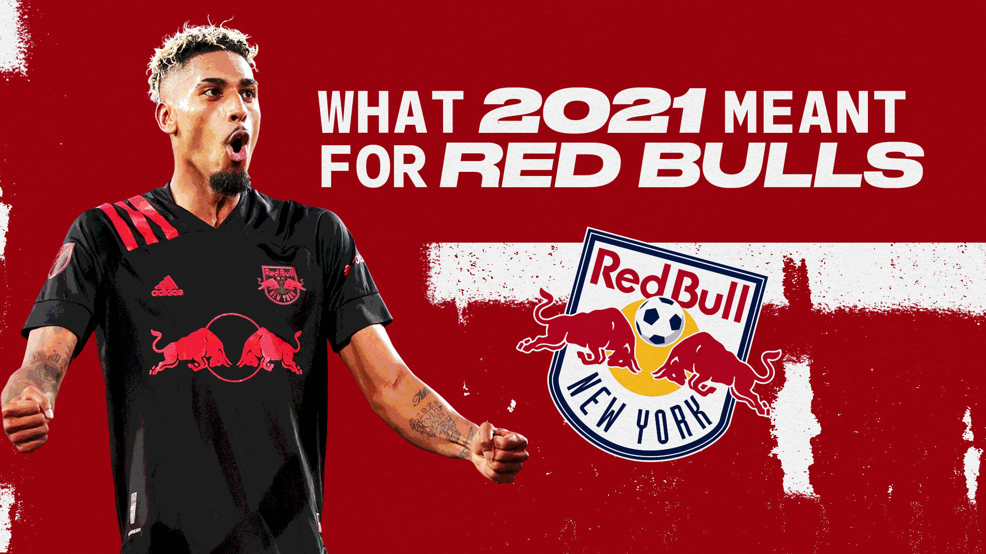 New York Red Bulls Soccer Graphic Poster Wallpaper