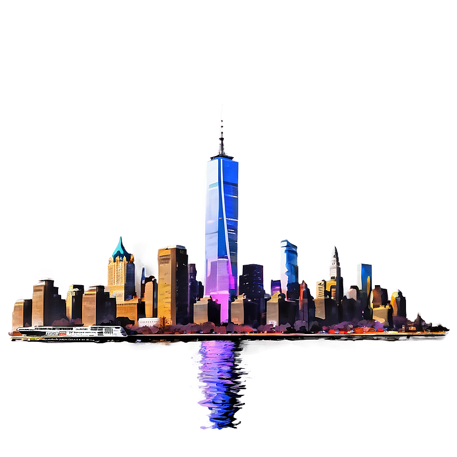 New York Skyline Png 05212024 PNG