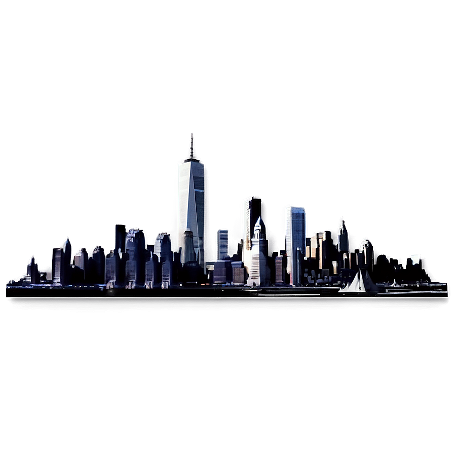 Download New York Skyline Png Afv | Wallpapers.com