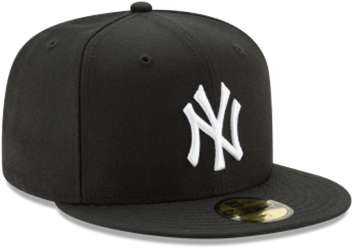 New York Yankees Black Baseball Cap PNG
