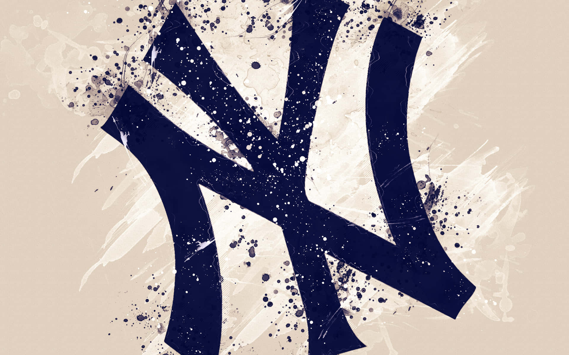 Føl den energi fra New York Yankees i denne vibrerende HD-billede! Wallpaper