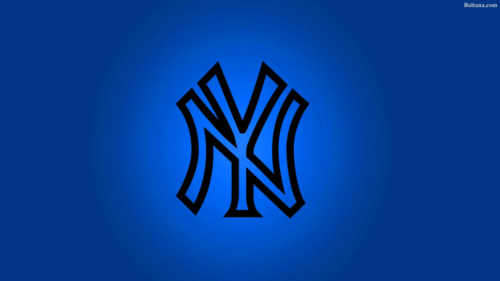 The New York Yankees take the field for a home game Wallpaper