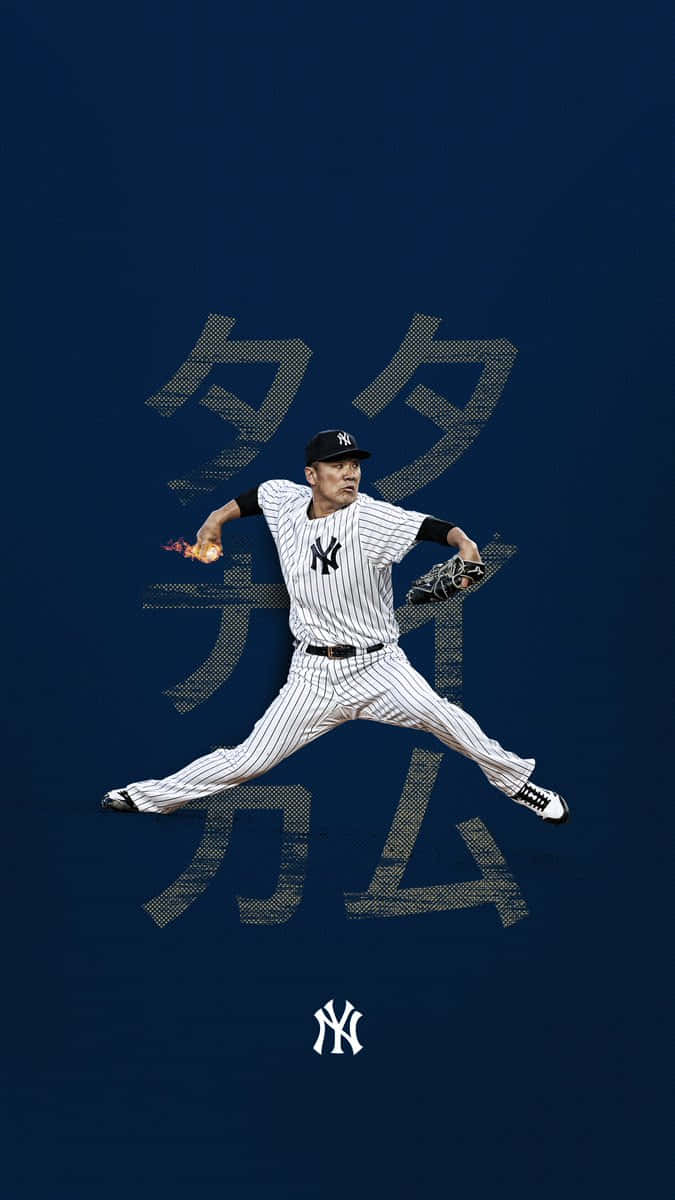 Holdir Das Offizielle New York Yankees Iphone Wallpaper