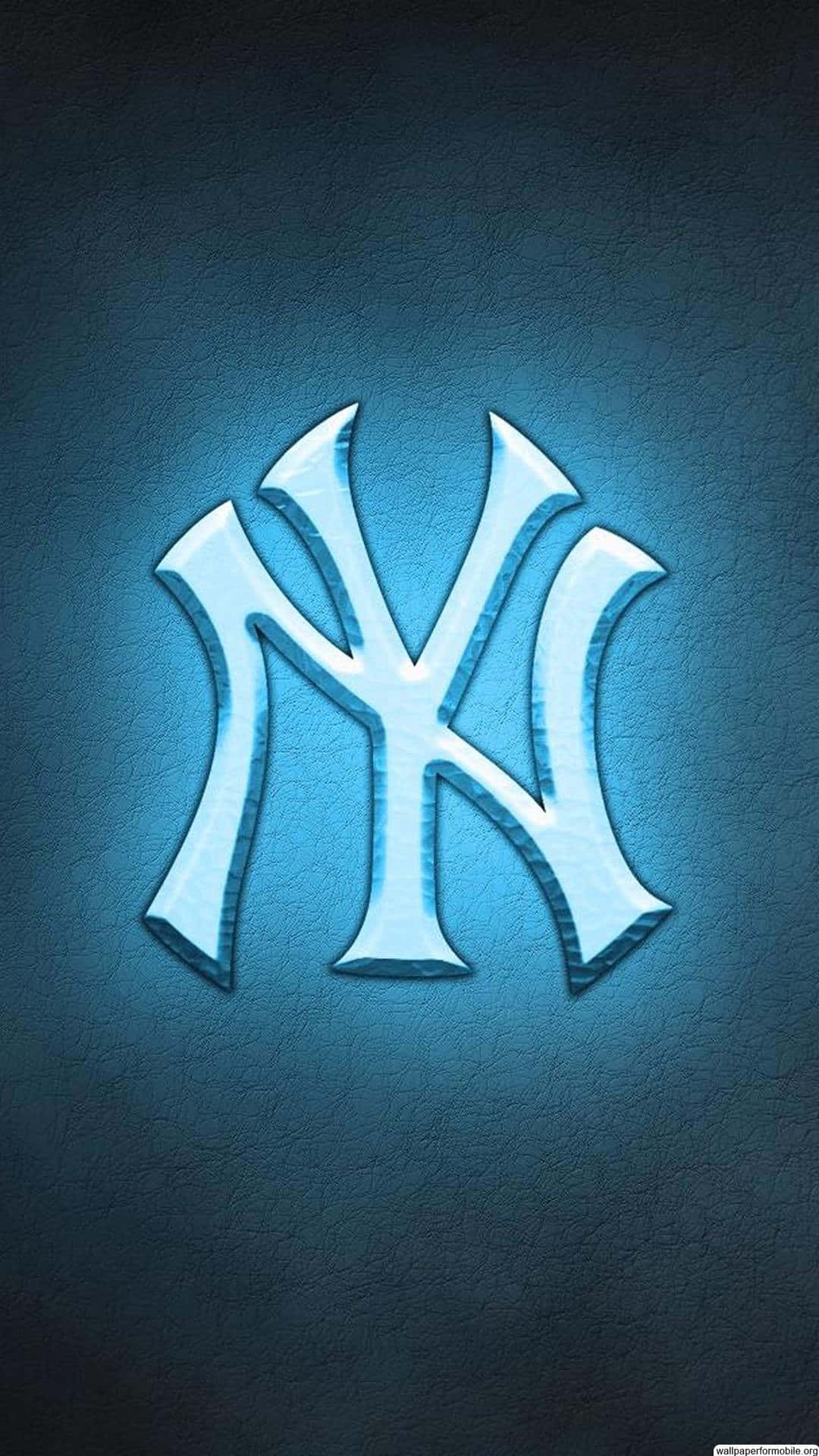 Neonblånew York Yankees Iphone Wallpaper