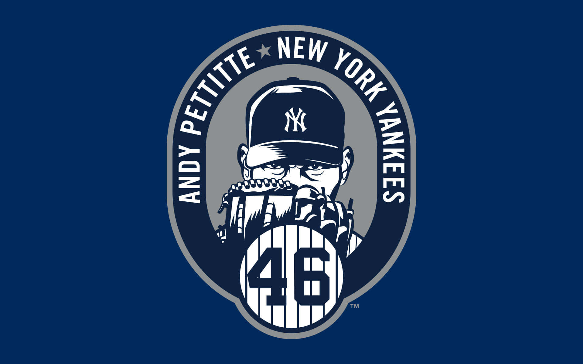 Andypettitte New York Yankees Iphone Tapet. Wallpaper