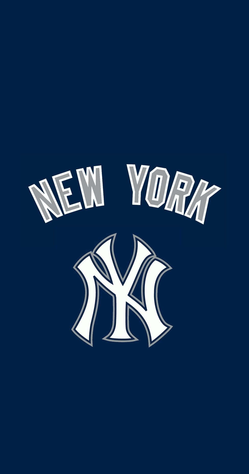 Logodella Squadra Di Baseball New York Yankees Per Iphone Sfondo